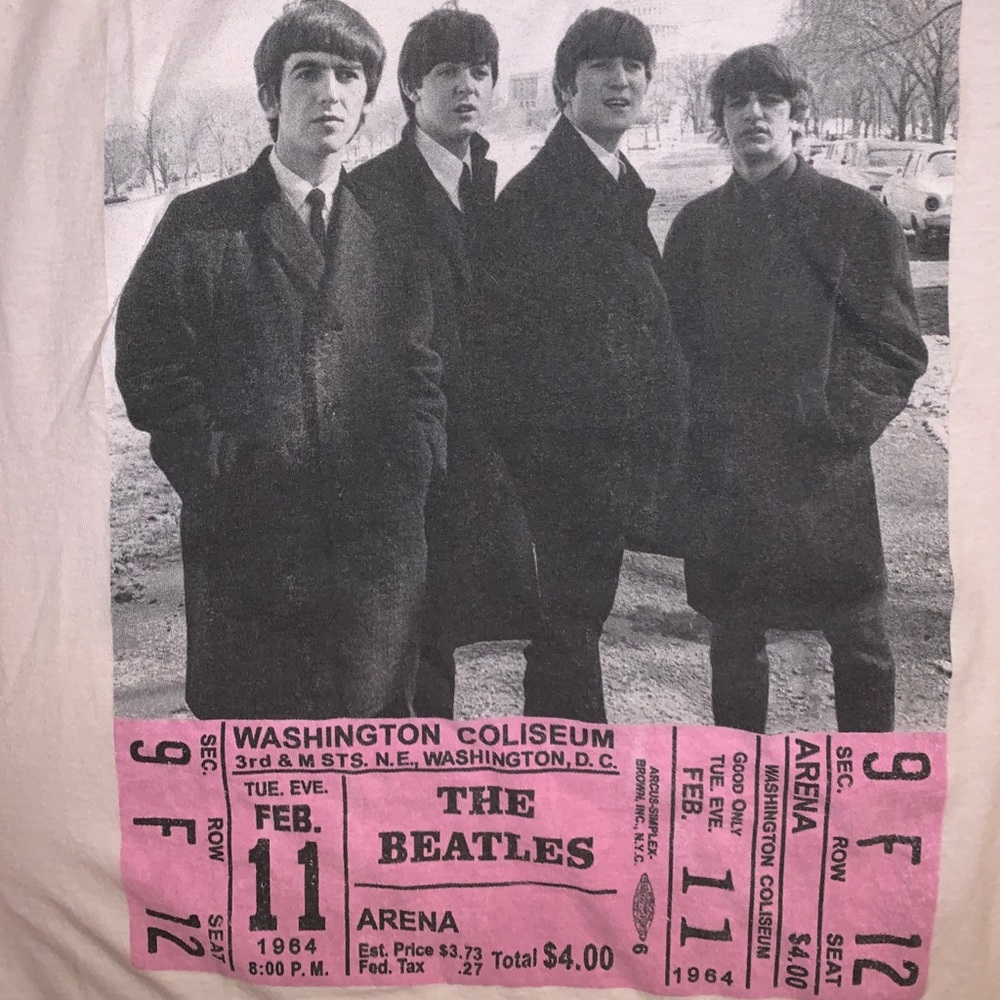 The Beatles “band t-shirt”